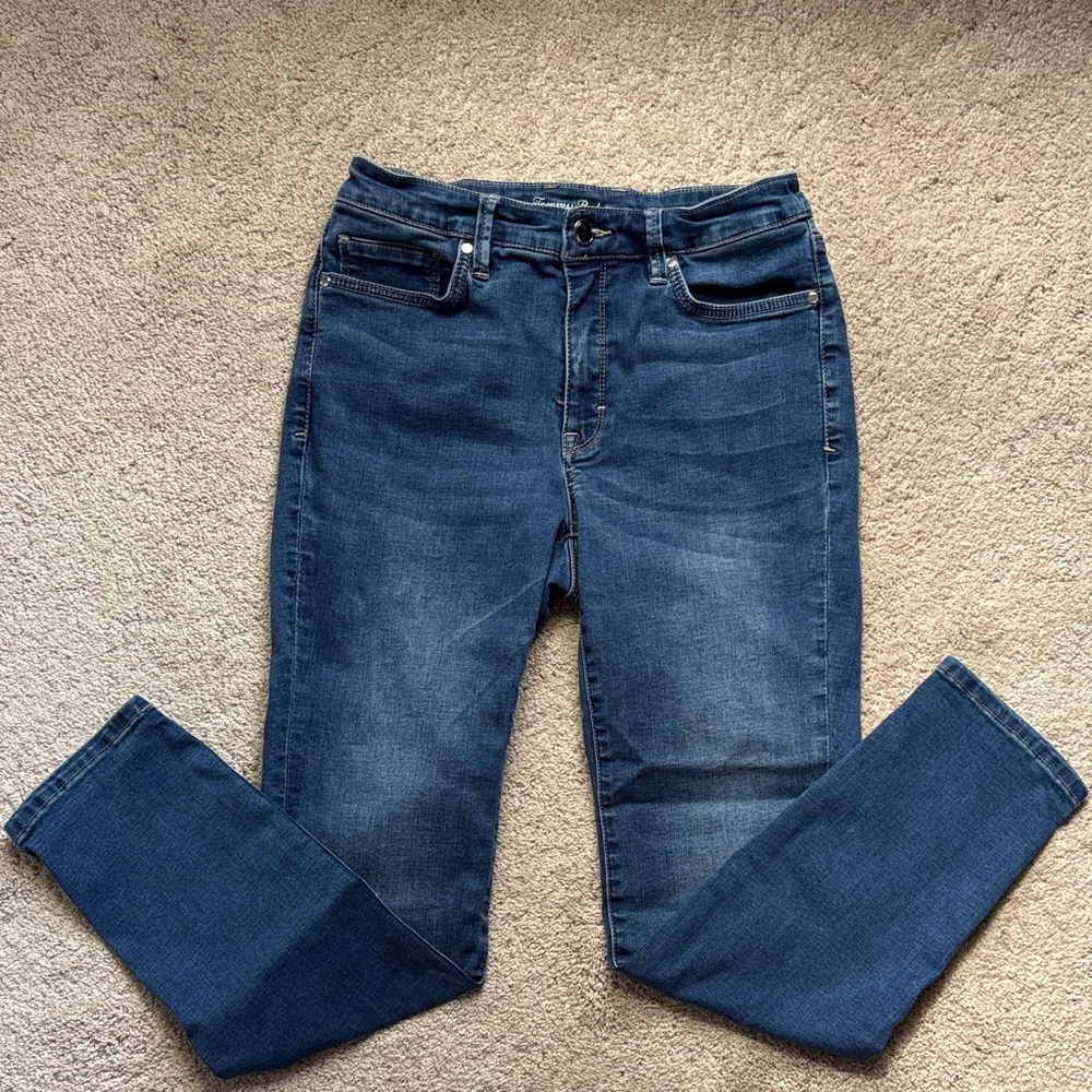 Tommy Bahama Boracay Ankle High Rise medium stretch denim sz 4/28 Skinny Jeans